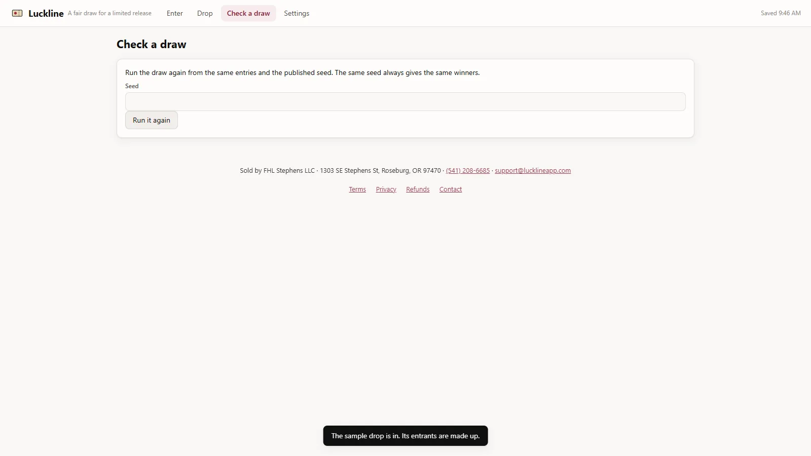 Luckline - screen 3