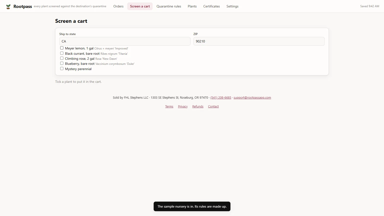 Rootpass - screen 2