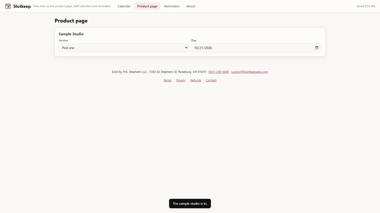 Slotkeep - screen 2